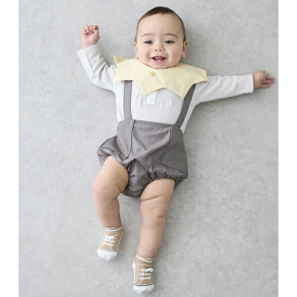 楽天市場】プティマイン(petit main)ネクタイ付きロンパース＋パンツ