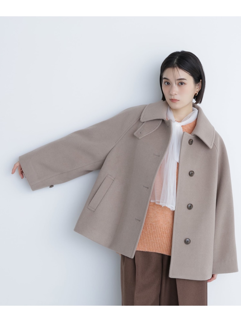 楽天市場】ステンカラーハーフコート NATURAL BEAUTY BASIC ナチュラル