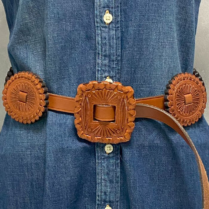 楽天市場】ポロ ラルフローレン レディース レザー コンチョベルトPOLO