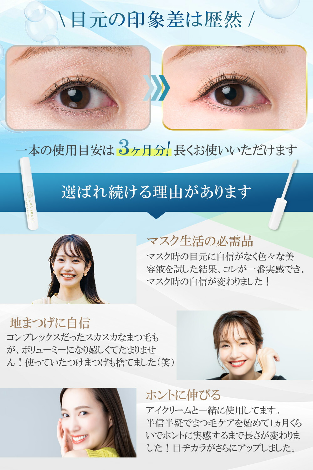 楽天市場】＼ 送料無料／ まつげ美容液 まつ毛美容液 睫毛美容液