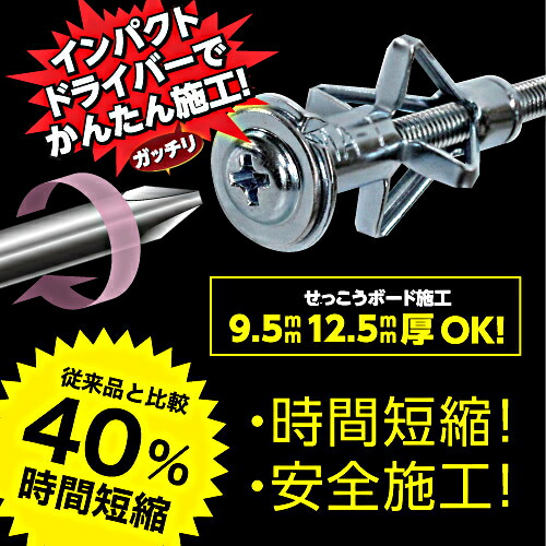 楽天市場】エアコンボードアンカー MA－1 【 200個入 】 : ネジの