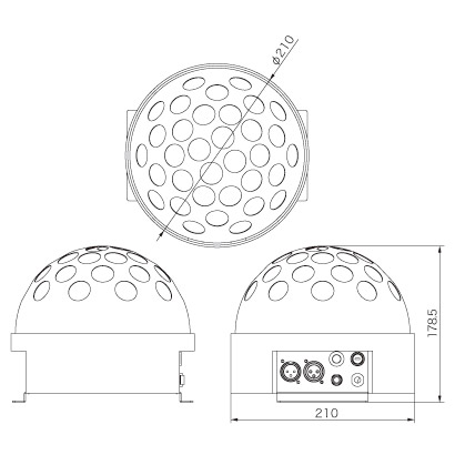 楽天市場】ACME(アクミー) LED-256D-10W RGBW 10W ASTRO LEDスター
