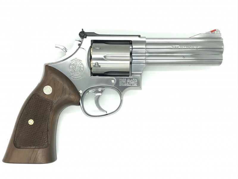 楽天市場】モデルガン マルシン S&W M686 4インチ シルバーABS 木製