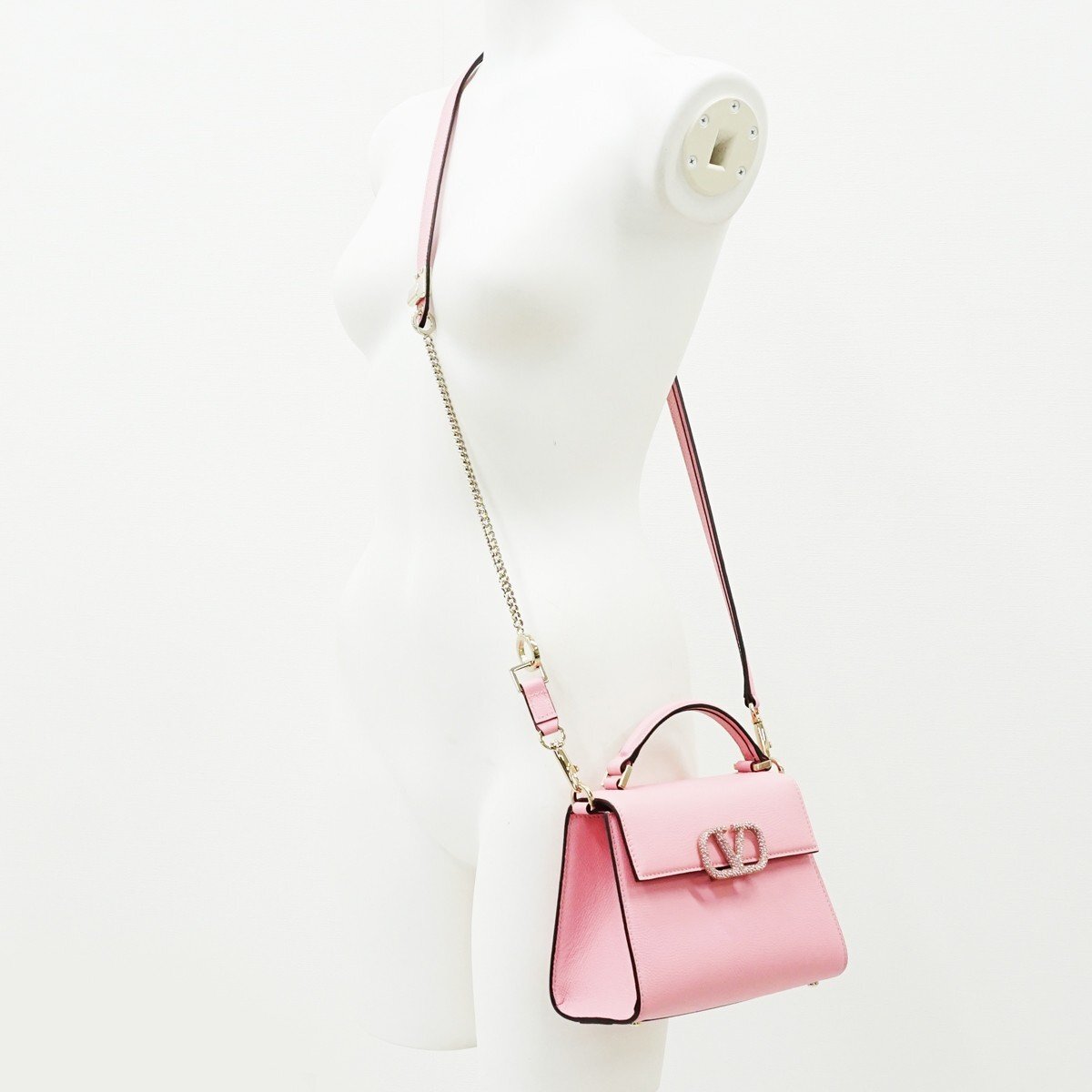 楽天市場】♪☆【中古】 美品 【VALENTINO ヴァレンティノ】 Vスリング