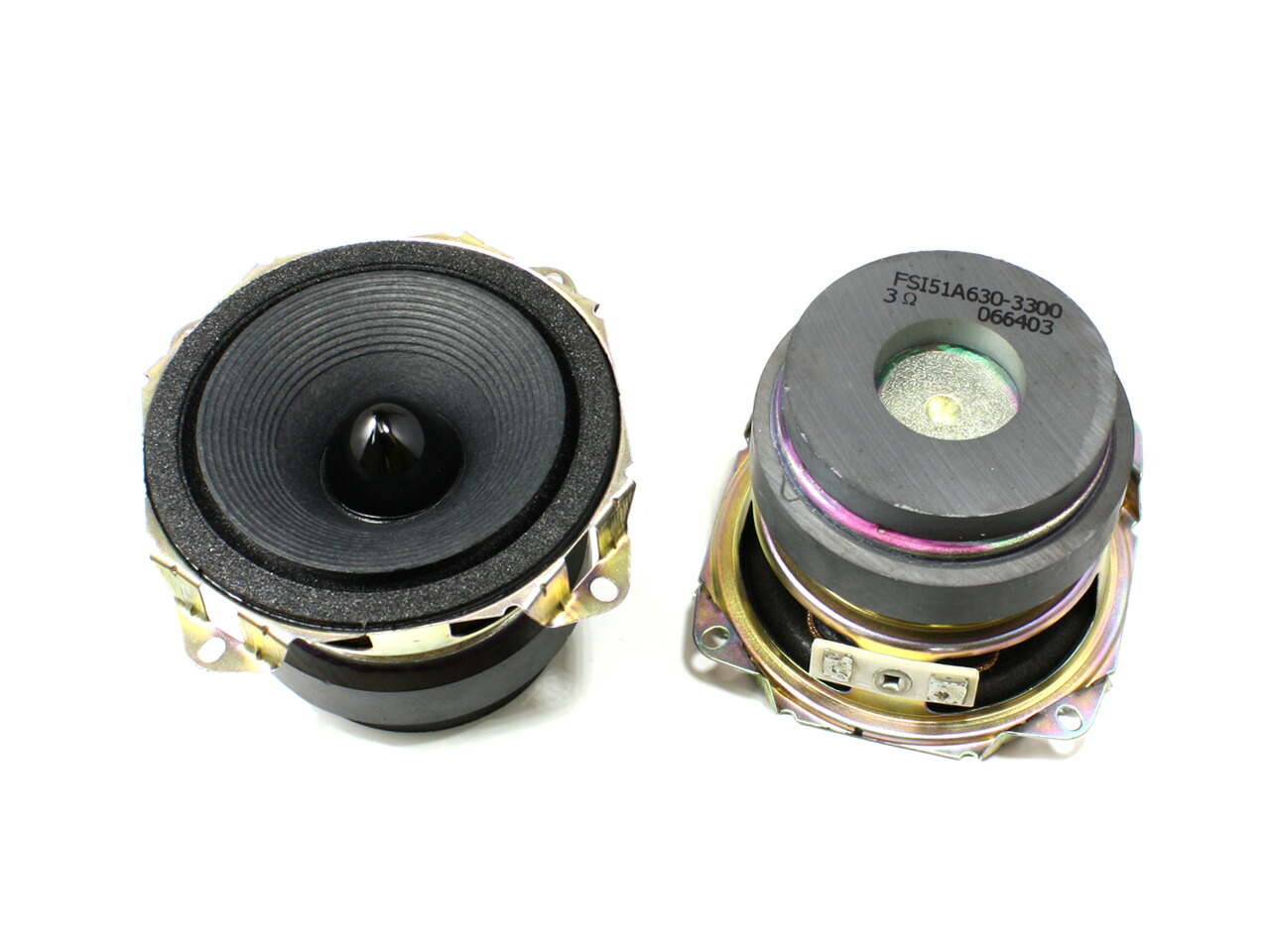 楽天市場】フルレンジスピーカーユニット3インチ(76mm) 3Ω/MAX60W