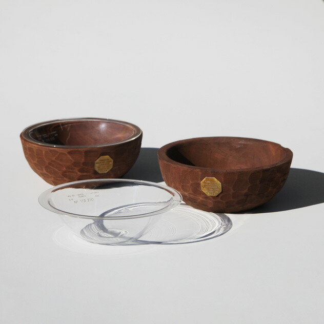 楽天市場】PUEBCO プエブコ VINTAGE WOODEN BOWL / WITH GLASS