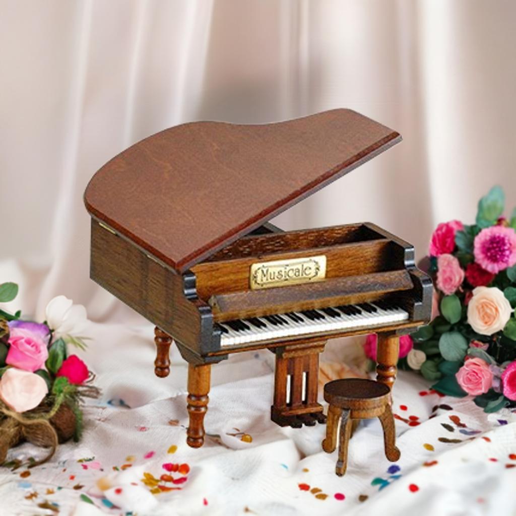 楽天市場】【発表会・誕生日プレゼントに】グランドピアノ型 木製ミニ