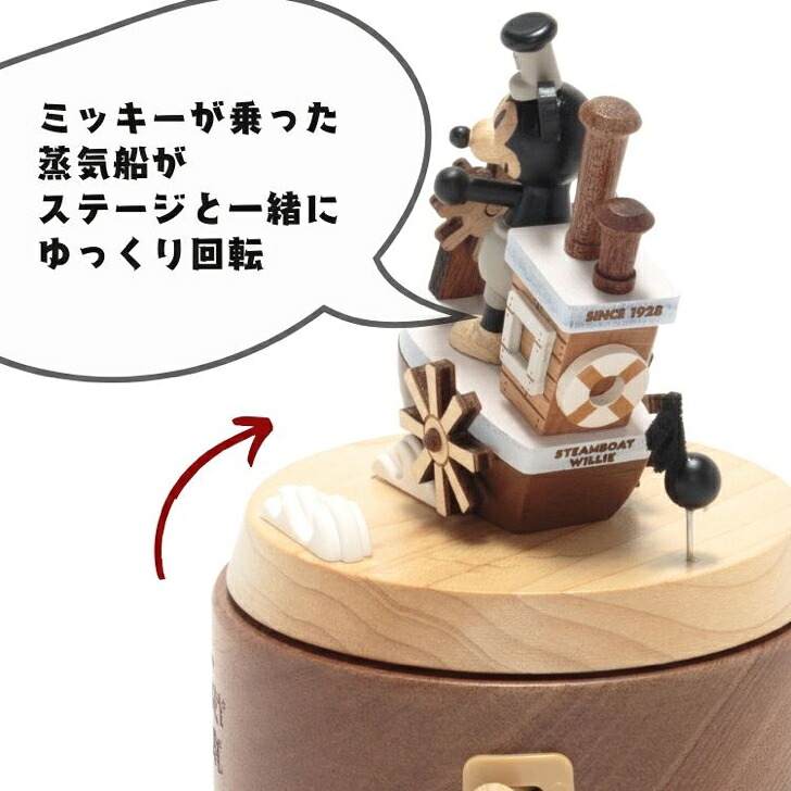 楽天市場】【誕生日・記念日の贈り物に】ディズニー ミッキー／蒸気船