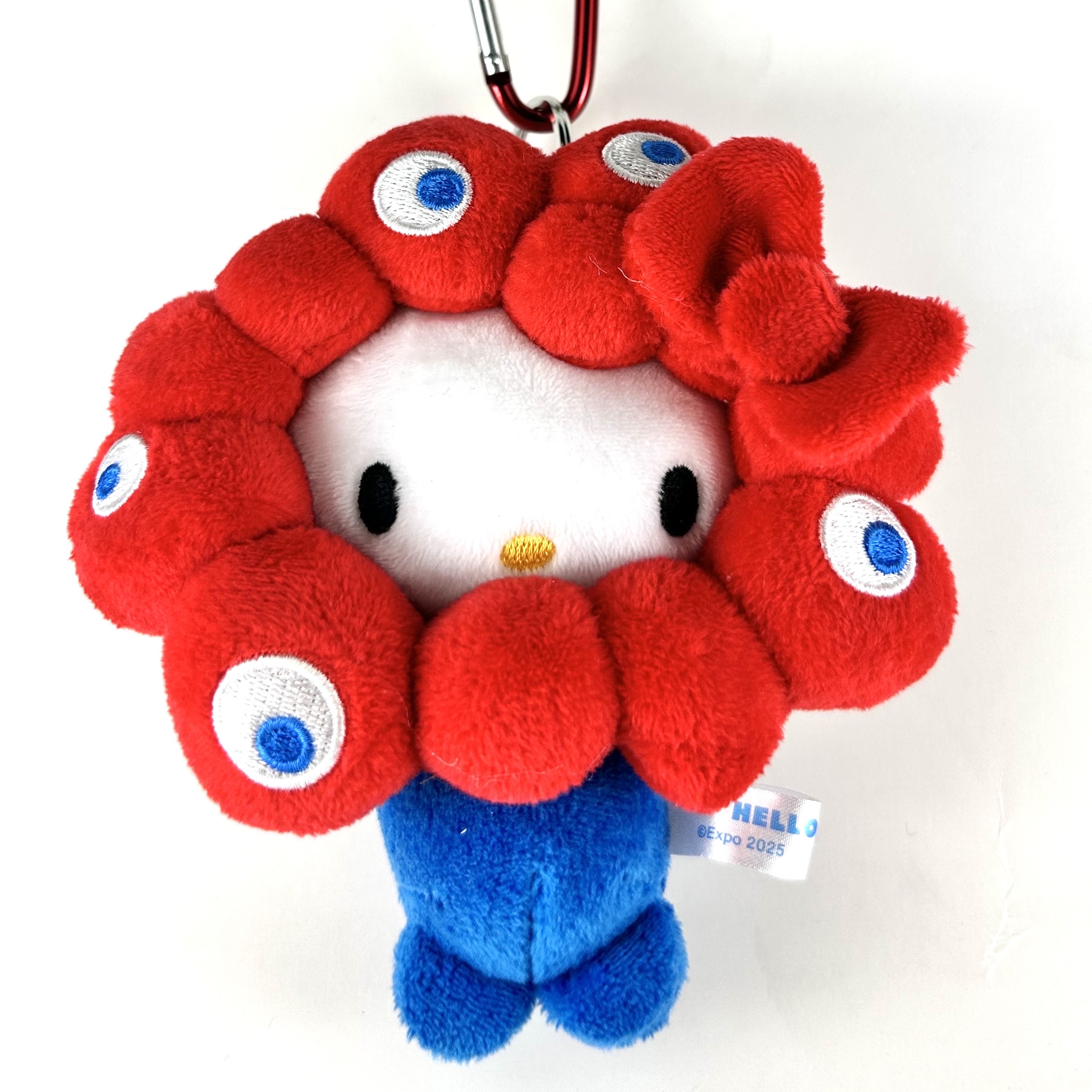 楽天市場】ミャクミャク なりきり ぬいぐるみ ハローキティ カラビナ