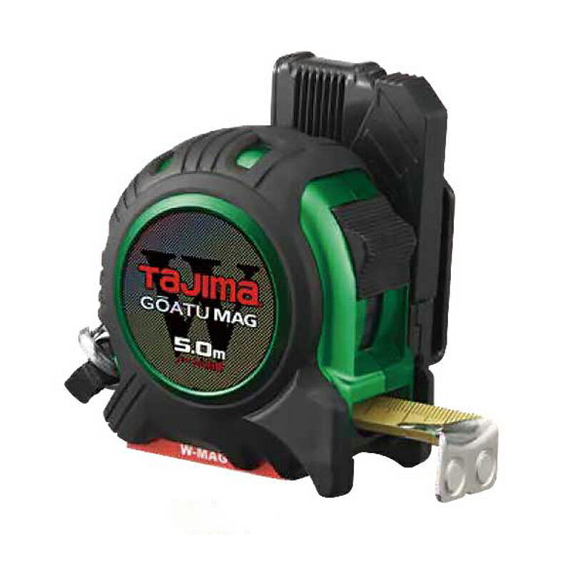 楽天市場】タジマ 剛厚 ダブルマグ コンベックス Gロック グリーン