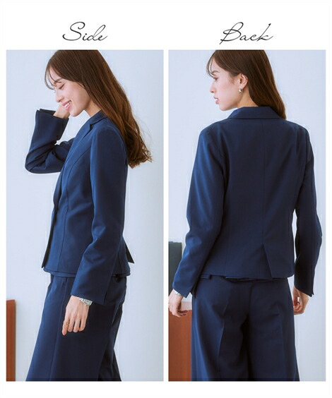 楽天市場】スーツ パンツ レディース 3点セット ダブルブレスト