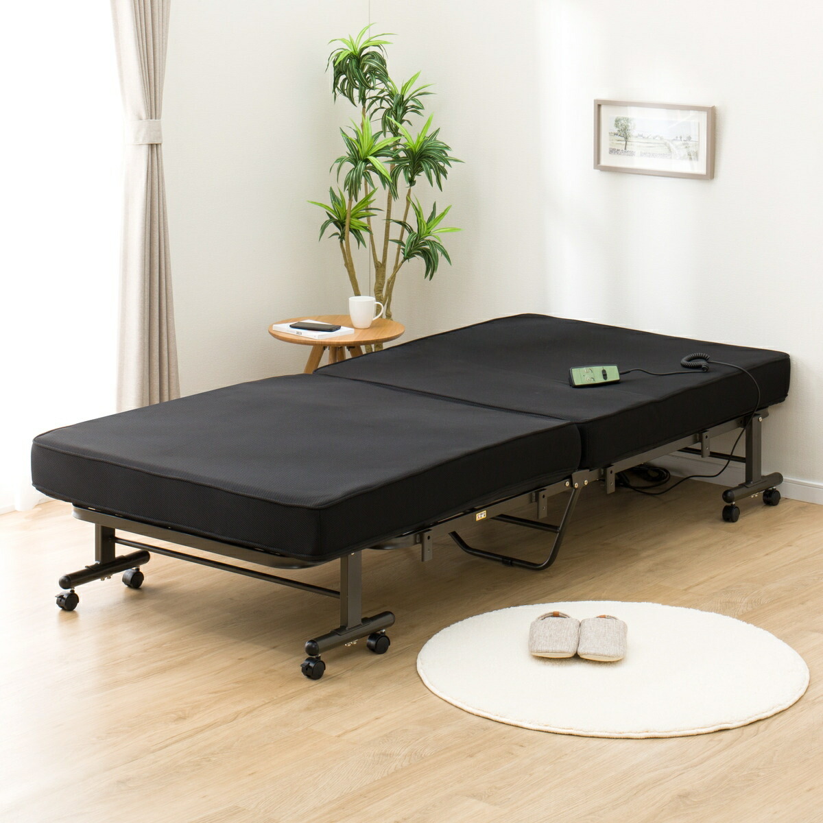 楽天市場】電動折りたたみシングルベッド (セレサ3 本体) 幅99cm