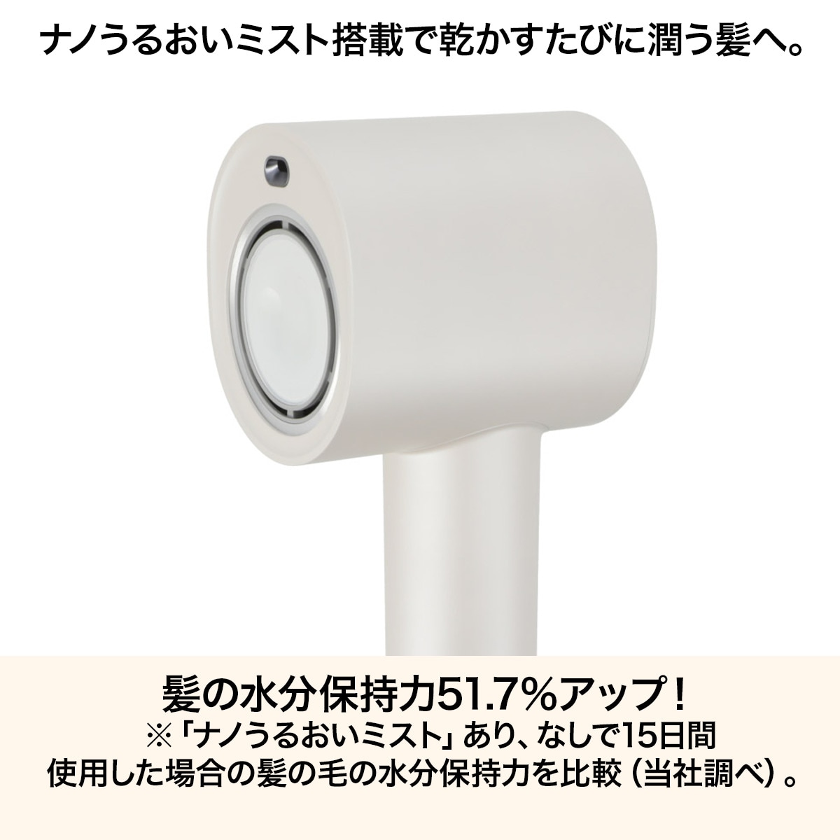 楽天市場】ナノうるおいミスト美髪ドライヤー(NL701 モカ) デコホーム