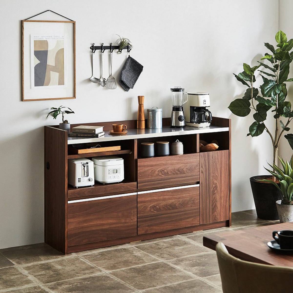 楽天市場】両面使える間仕切りカウンター （KM01CT150） ニトリ 【配送