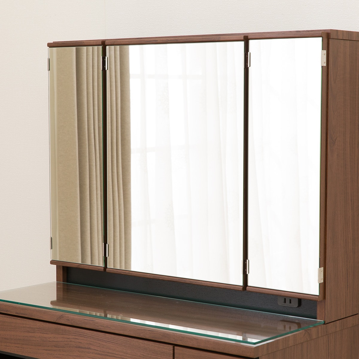 楽天市場】三面鏡ドレッサー (DR-007) ニトリ 【配送員設置商品】 【5