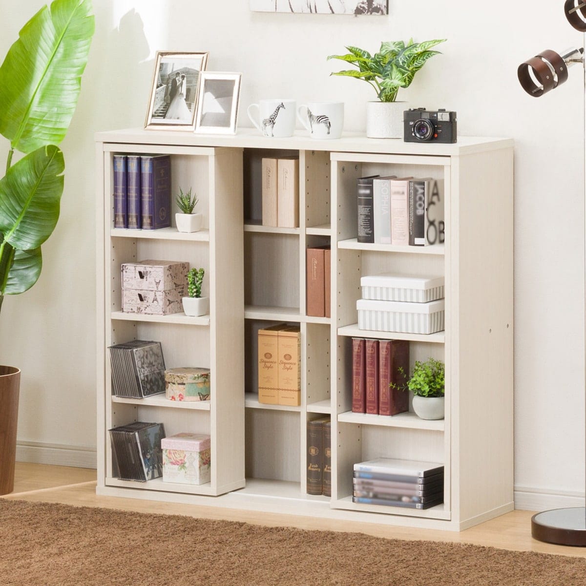 楽天市場】[幅100cm] スライド本棚 (テイルI 100) ニトリ 【玄関先迄