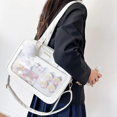 楽天市場】痛バッグ ショルダー スクールバッグ 高校生 魅せバッグ