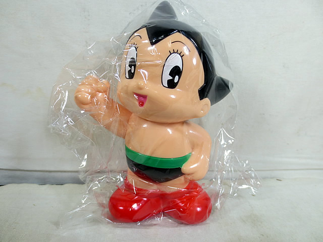 楽天市場】新品 近畿銀行 鉄腕アトム ソフビ 貯金箱 : 虹商店