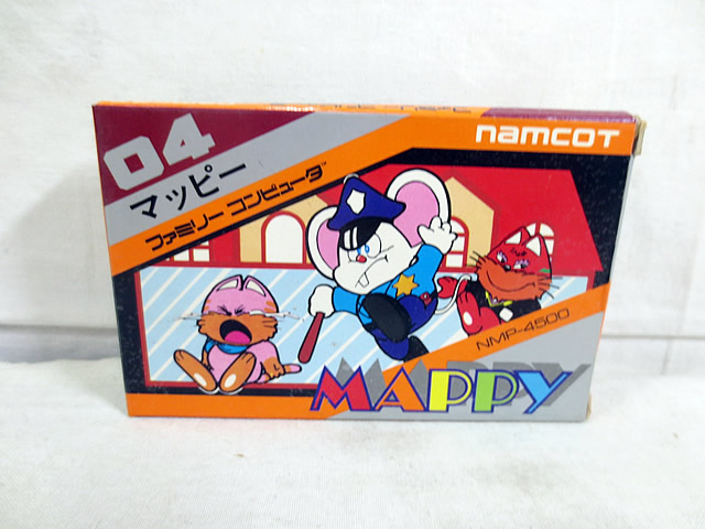 楽天市場】美品 FC ファミコン MAPPY マッピー : 虹商店