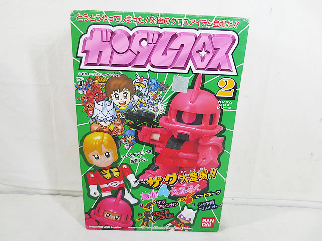 楽天市場】美品 バンダイ SDガンダム ガンダムクロス シャア専用ザク