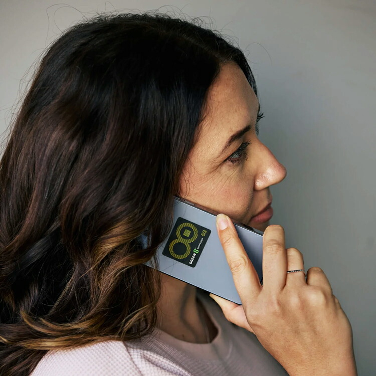 楽天市場】スマートフォンの電磁波防止シール型グッズ 「グリーン