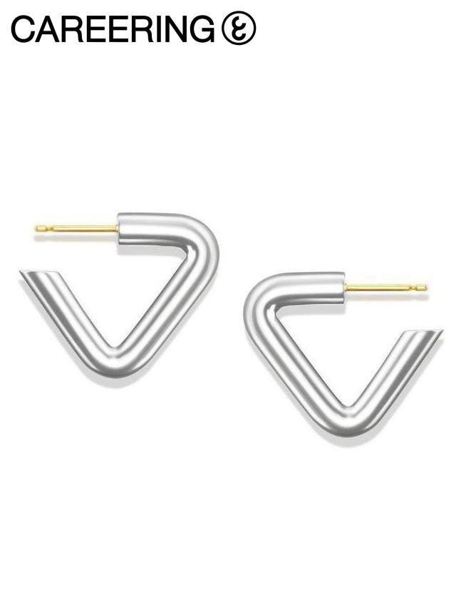 楽天市場】【CAREERING / キャリアリング】 【両耳用】TRIANGLE 301