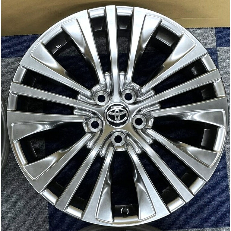 楽天市場】【新車外し品 中古】トヨタ 80系 ハリアー 純正ホイール 4本