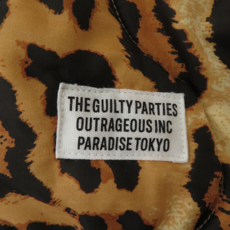 楽天市場】【中古】WACKOMARIA | ワコマリア レオパード柄ライナー付き