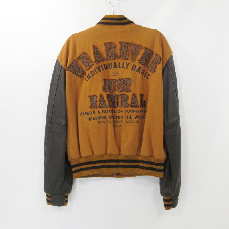 楽天市場】【中古】 ixi:z イクシーズ 袖革 スタジャン 年式:80s-90s