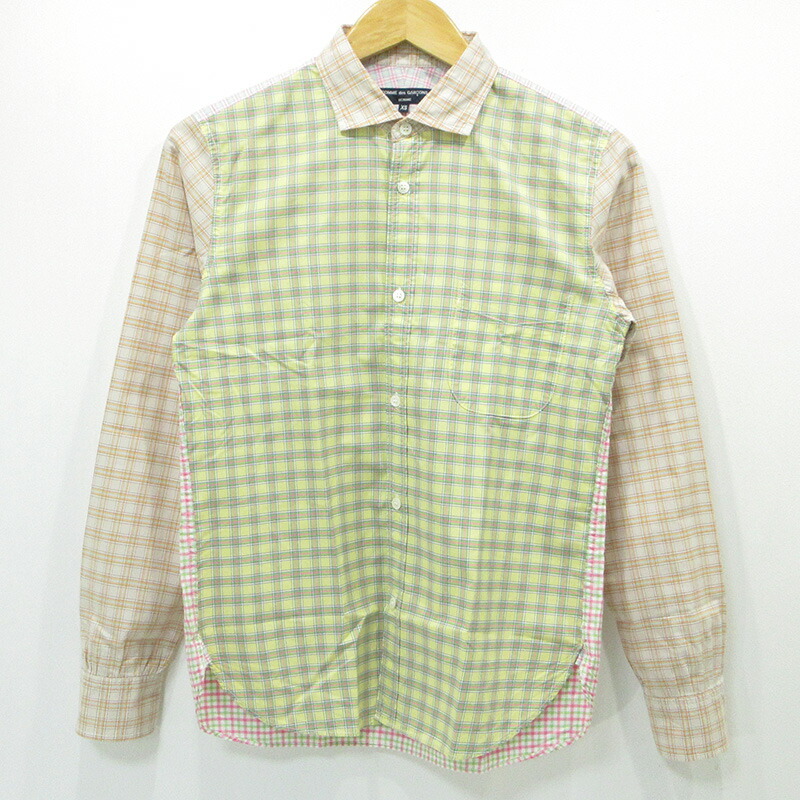 楽天市場】comme des garcons shirt 長袖シャツ／xs／コットン／bluの通販