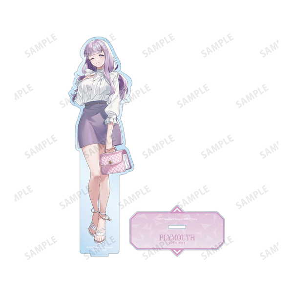 楽天市場】アズールレーン 特大アクリルスタンド 描き起こし プリマス