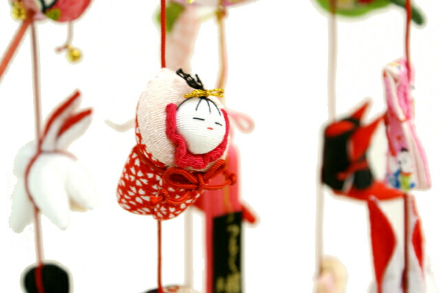 楽天市場】久月 つるし雛 花音 吊るし飾り FHS-72 おしゃれ コンパクト