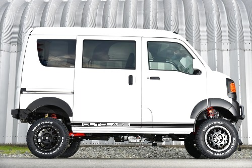 楽天市場】エブリイ DA17 9mmワークスフェンダーカバー ABS樹脂製