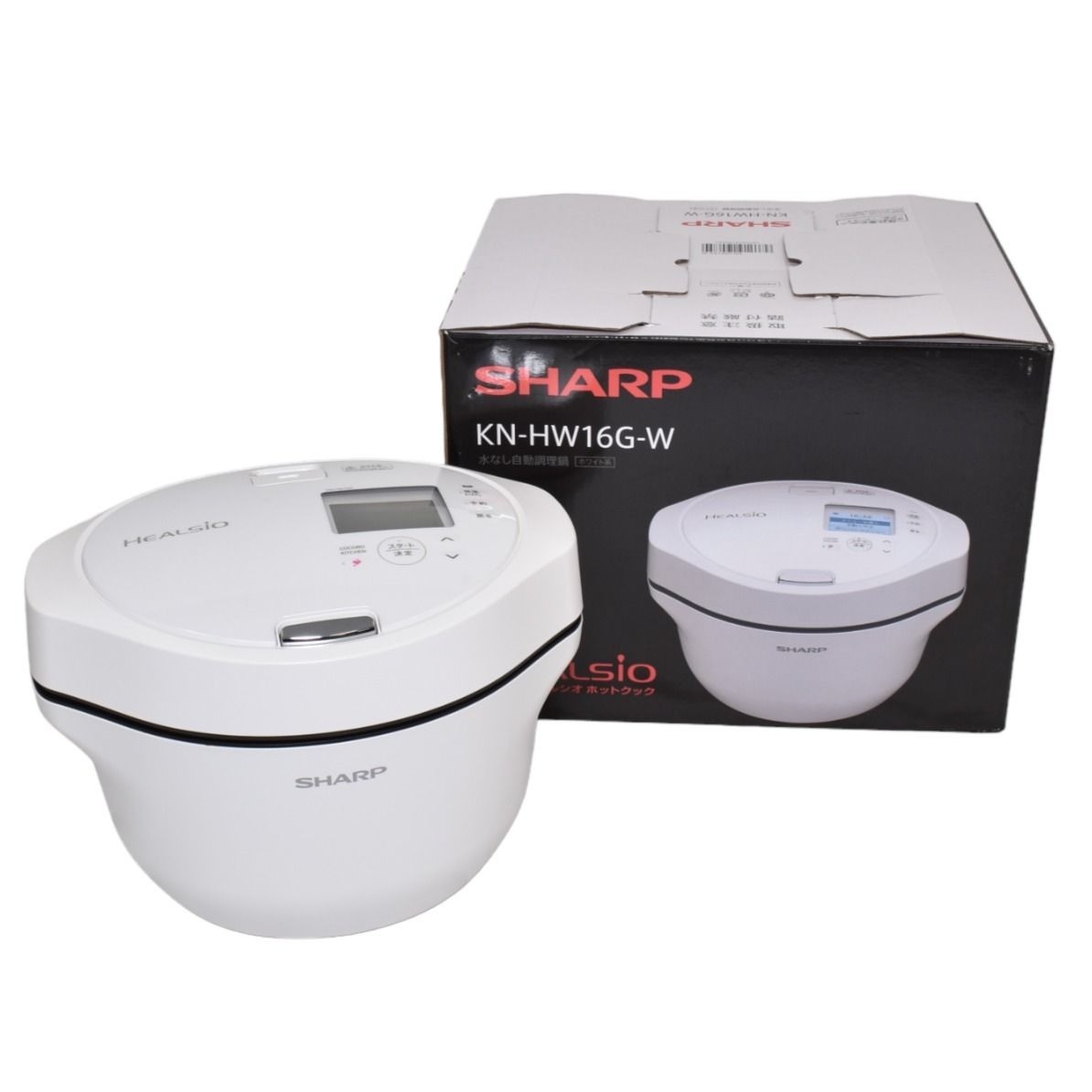 楽天市場】シャープ 水なし自動調理鍋 ヘルシオ ホットクック KN-HW16G