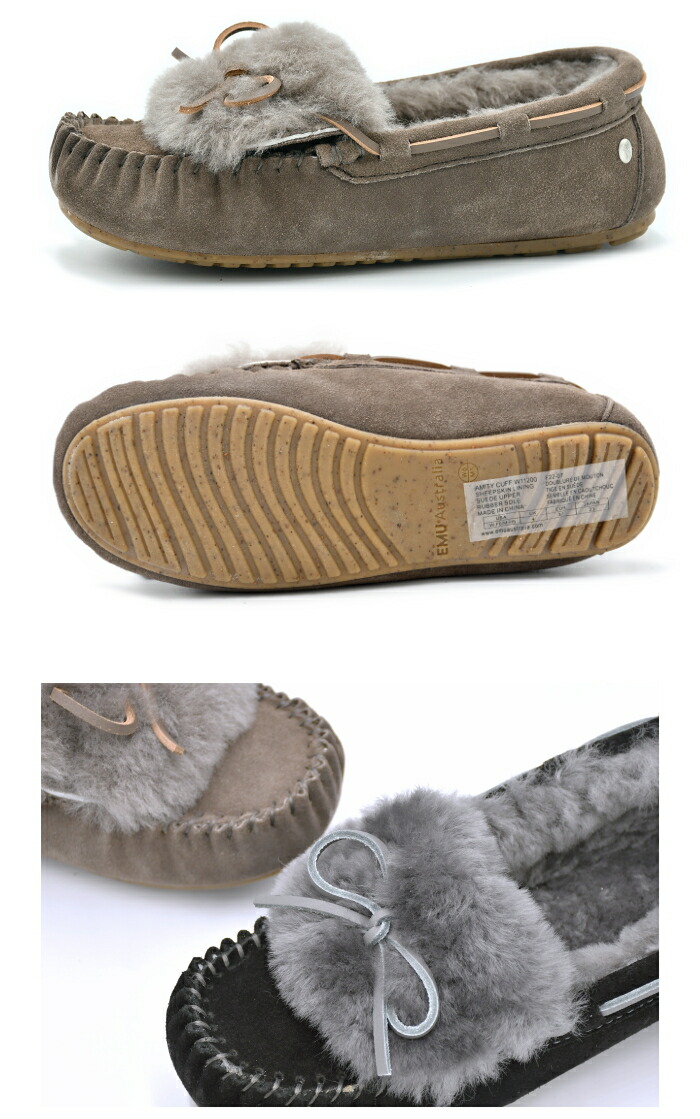 楽天市場】EMU Australia エミュ エミュー モカシン シープスキン