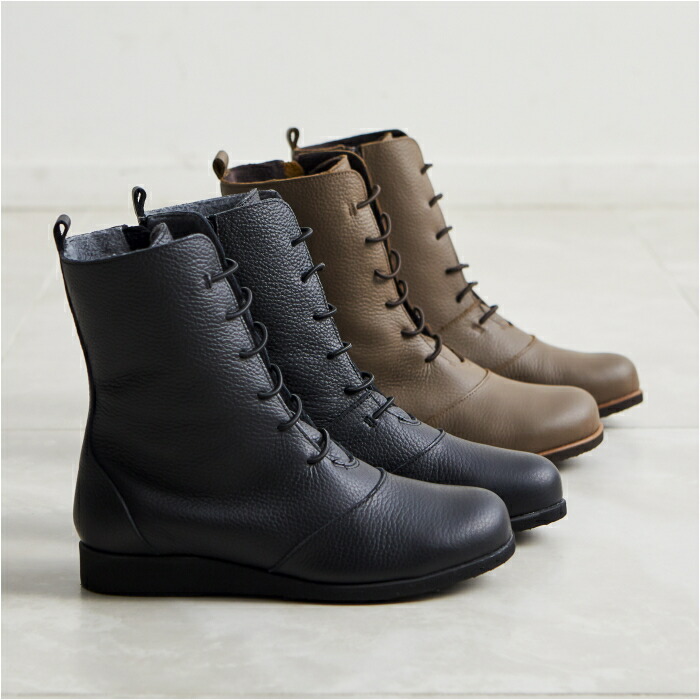 楽天市場】Figurino フィグリーノ レースアップブーツ F1508 日本製 本