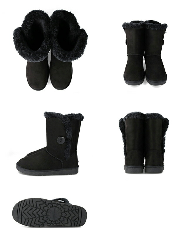 楽天市場】3/11 9:59マデ 3299円 送料無料 ベイリーボタン ムートン