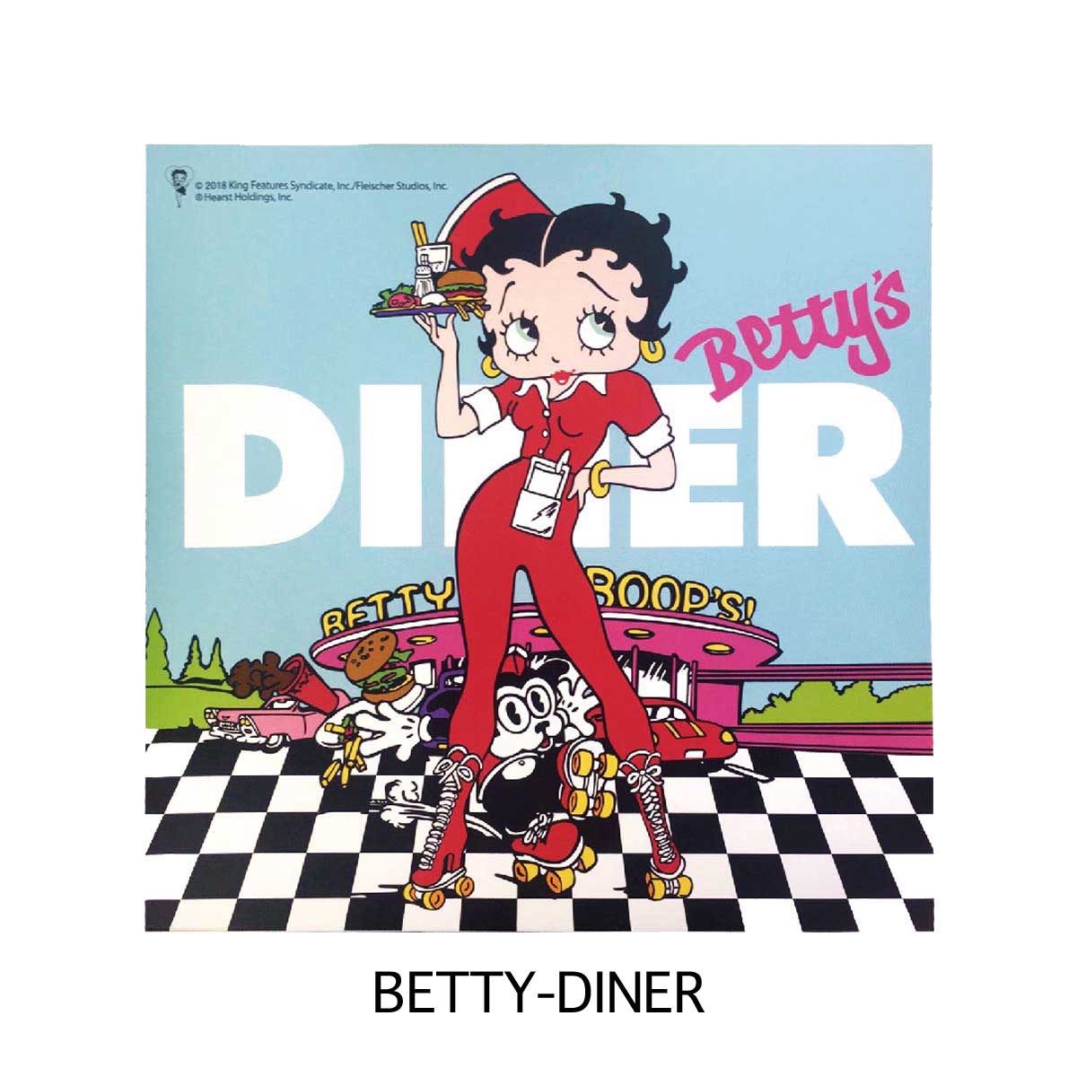 楽天市場】【 ベティ・ダイナー 】LED内蔵 BETTY BOOP CANVAS LIGHT