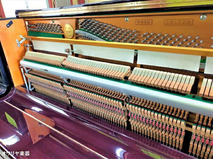 楽天市場】ピアノ日本製 ビクターV80M アップライトピアノ : おかげ様