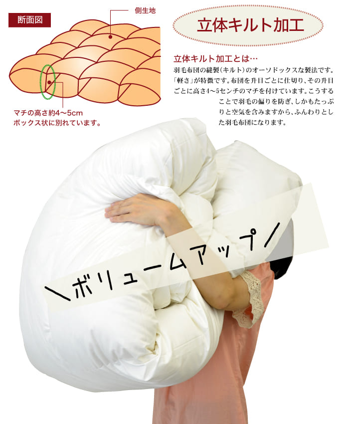 楽天市場】羽毛布団 シングルサイズ ザ・羽毛布団 【ニューゴールド