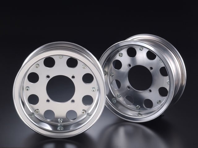 楽天市場】Gcraft Gクラフト 8インチ3.5Jホイール 8穴 1輪分 シルバー