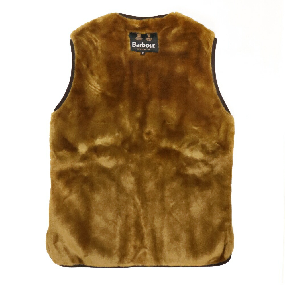 楽天市場】Barbour(バブアー)フロントジップ ファー ライナー ベスト