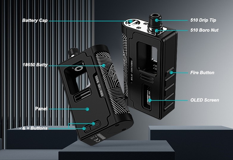 楽天市場】Ambition Mods【DNA 60 チップ】Kil-Lite Mod 60W