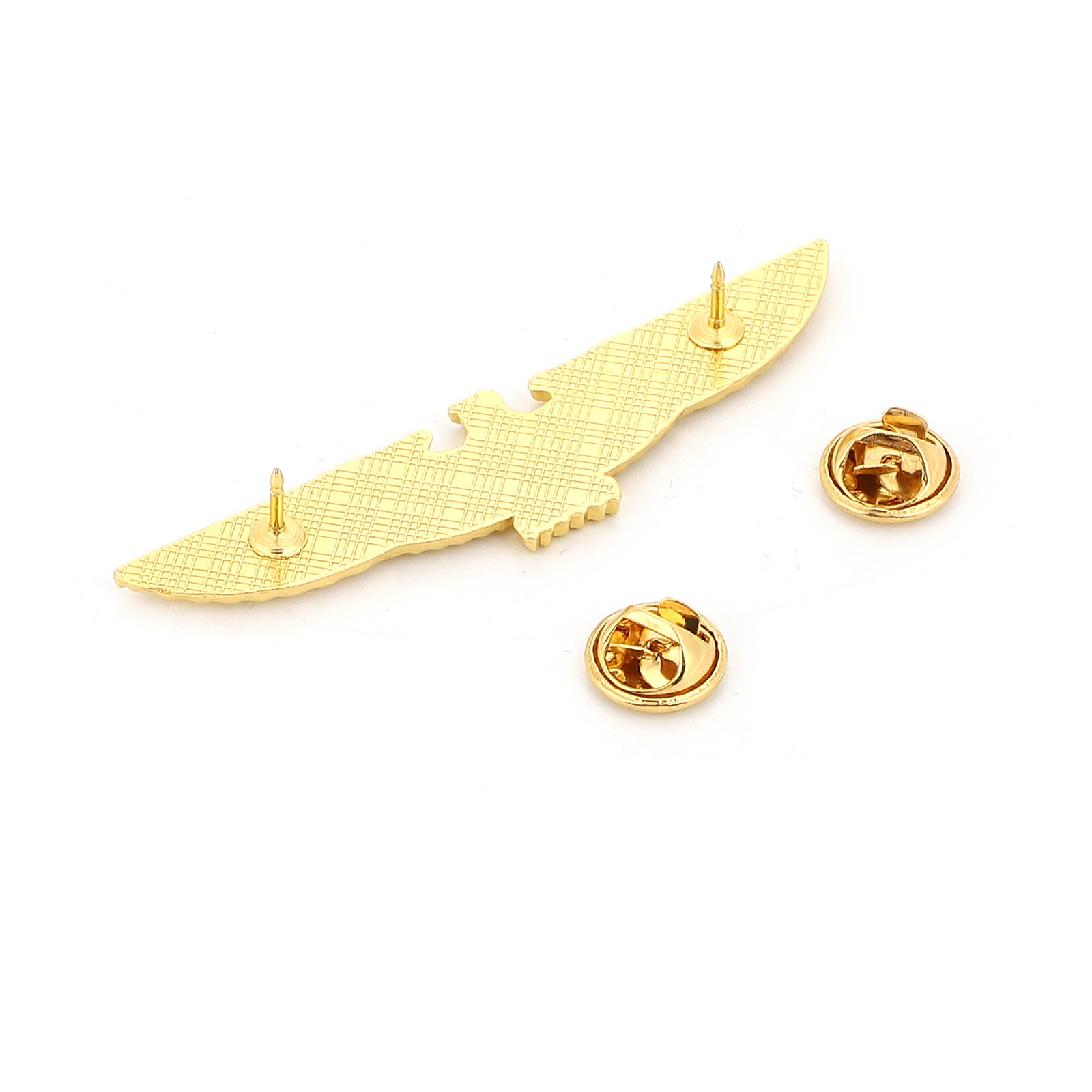 楽天市場】バッジ ピンバッジ ピンズ ラペルピン 鷲 ゴールド 翼を広げ