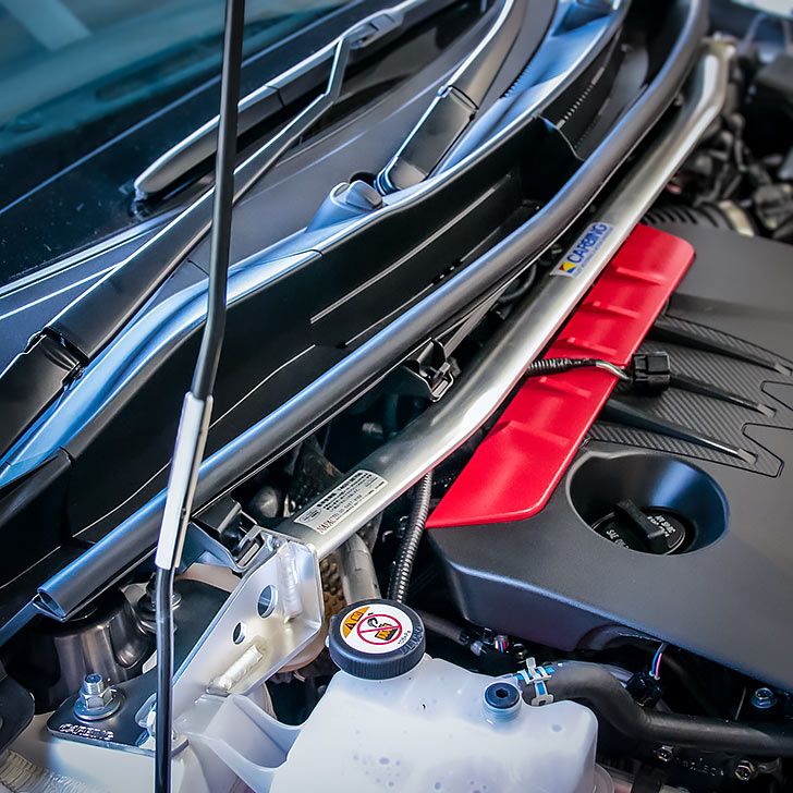 楽天市場】【トヨタ GRヤリス（GXPA16後期）】ストラットタワーバー