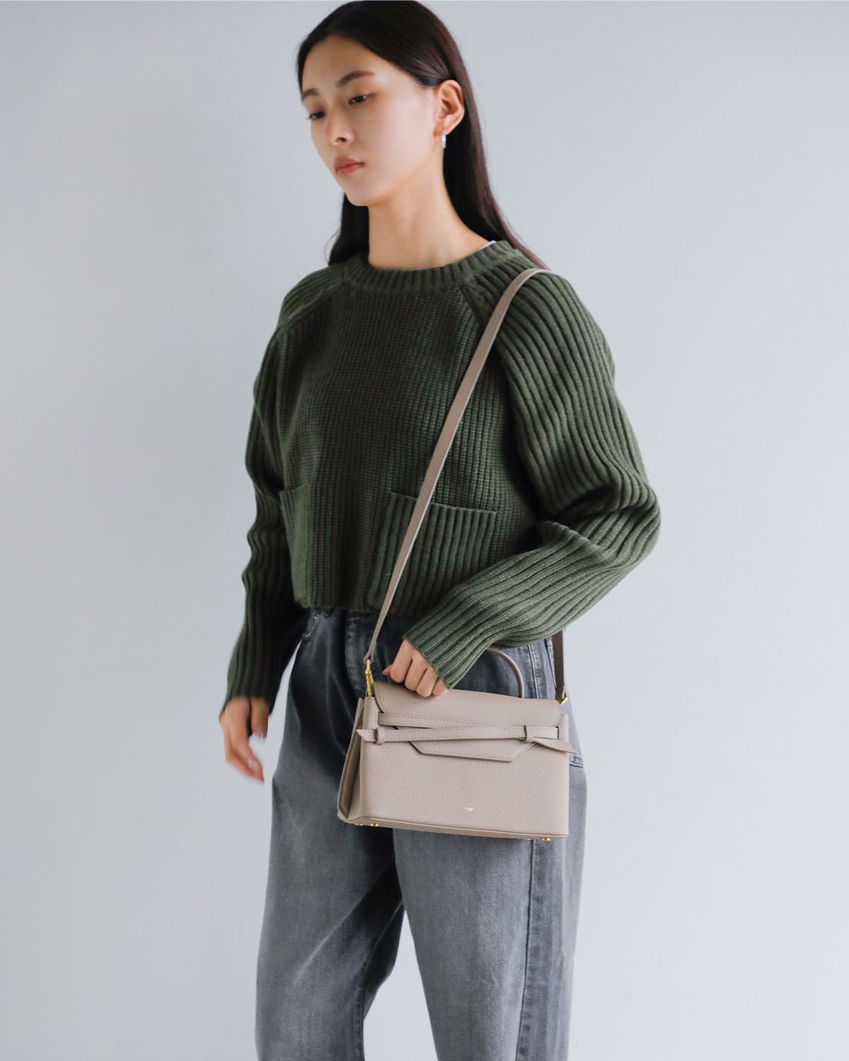 楽天市場】TOV トーヴ カウレザー シボ クロスリボン 2way ショルダー