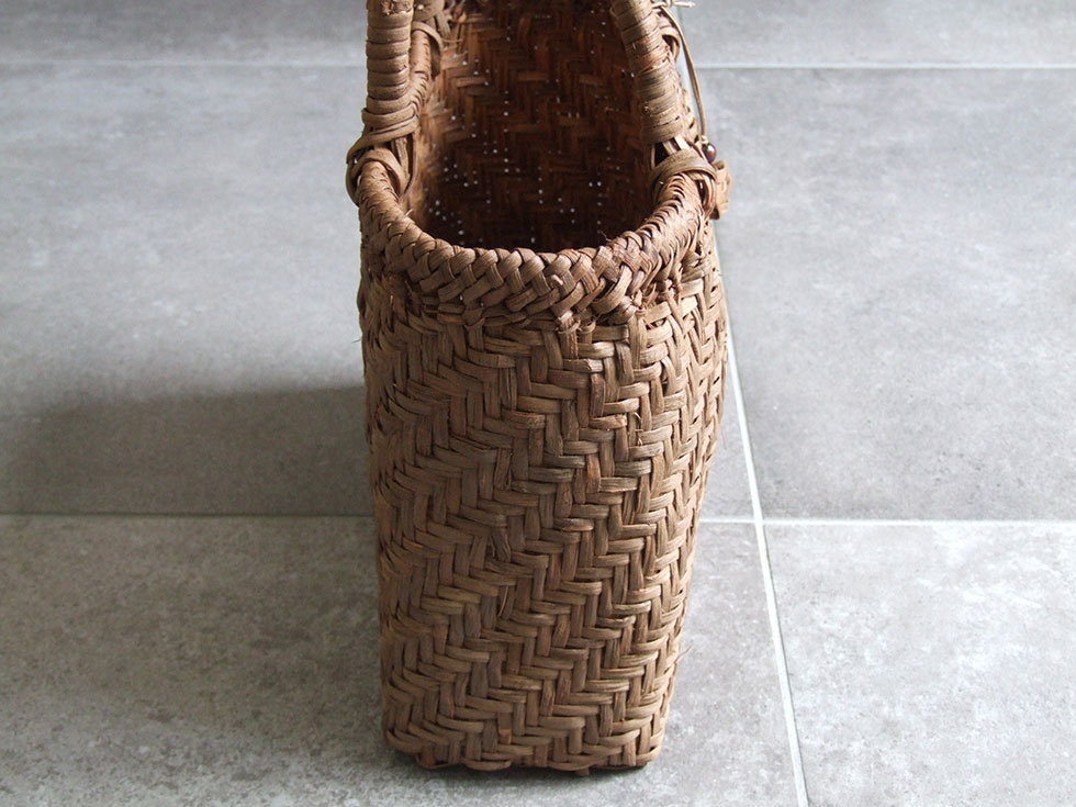 楽天市場】純国産 山形県 山葡萄かごバッグ 5mm極細網代編み 定番型