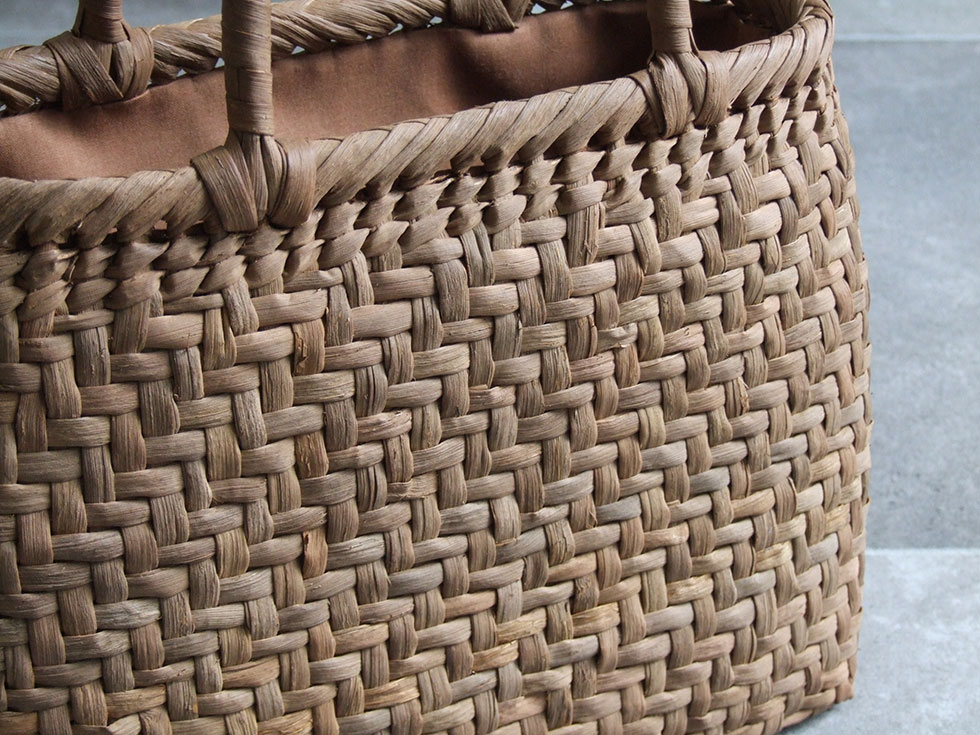 楽天市場】純国産 信州長野県 山葡萄かごバッグ 網代編み 定番型 上