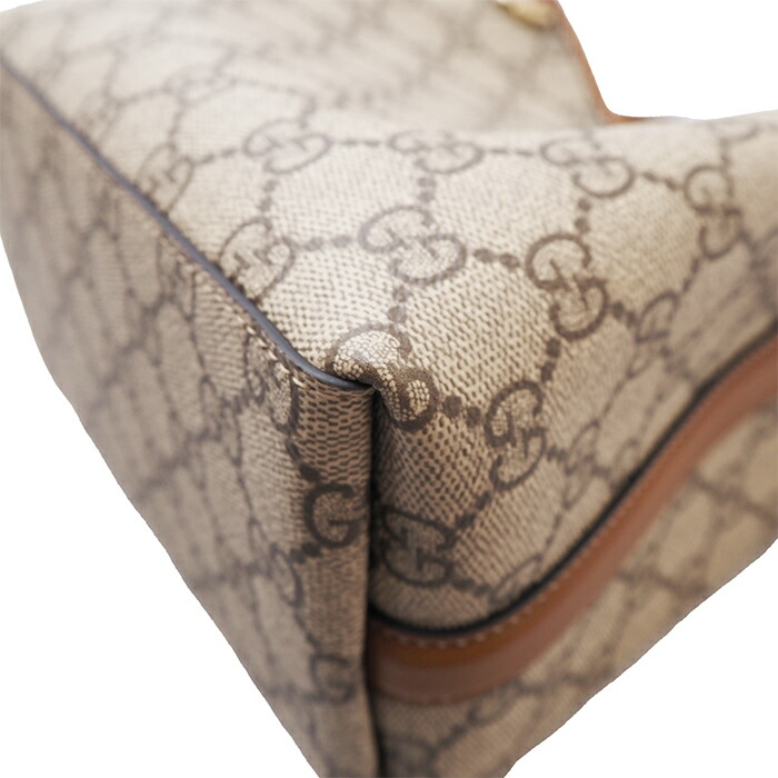 楽天市場】【未使用品】 GUCCI グッチ スモール バケットバッグ 2way