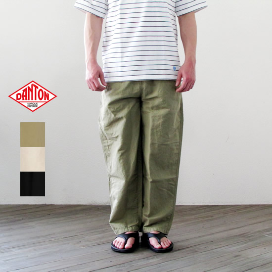 楽天市場】DANTON ダントン メンズ コットンリネン イージーパンツ JD